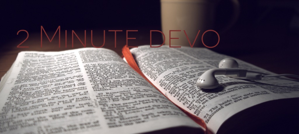 2 Minute Devo Series: Book of Matthew Day 23